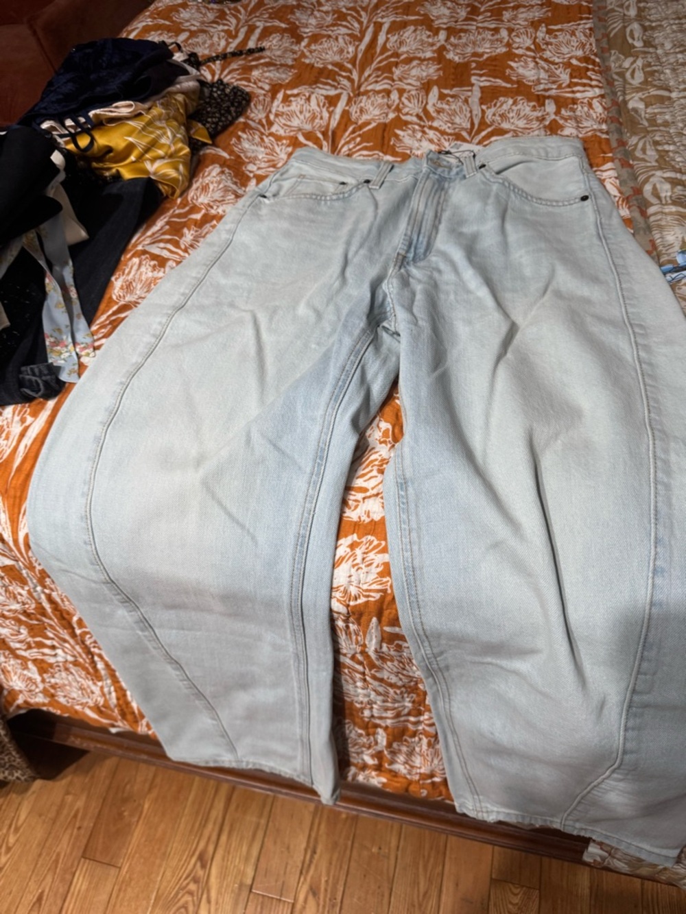Zara Light Blue Denim Jeans
